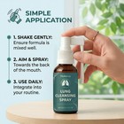 Naturva Lung Cleansing Spray calendula Leaf Extract 1 Fl Oz  pack Of 1   1pcs
