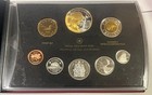 2008 Royal Canadian Mint Silver Dollar Proof Set Quebec 400th Anniversary