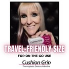 Cushion Grip Thermoplastic Denture Adhesive  0 35 Oz Travel Size   Refits And
