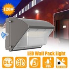 4 Pack 120w Led Wall Pack Light Dusk To Dawn Street Warehouse Outdoor Wall Lamp