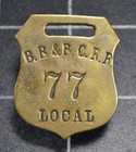 B  B    B  C  R  R  - Bellingham Bay   British Columbia Rr - Brass Bagage Tag