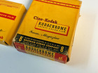 Two Vintage 1960 s Kodachrome Kodak 8mm Home Movie Film Reels