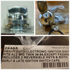 Heavy Duty Electronic Ignition Switch Fit For Harley-davidson Big Twin 1936-95