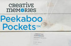 Creative Memories Peekaboo Pockets  Choose Your Size  4x4  4x6  5x7  6x12 