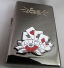 Wholesale Lot Of 16 Sailor Jerry Lighters Sailer Tatoo Designs Poker Cards Rum  