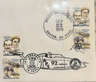 1978 Wright Brothers Collins Fdc    c91   92     Dual Cancels Rare