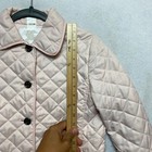 Burberry Quilted Jacket Kids 12y Pink Nova Check Lining Button Up Coat