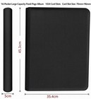 Premium Binder 32 Pages 16 Pocket Holds 1024 Toploaders Pokemon Game Cards    