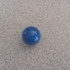 Deep Blue  Hand Painted Antenna Ball