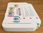 Vintage-burger Chef 1977 Triple Play Funmeal Complete Set Of 24 Trays 216 Discs