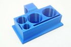 1 24 Scale Slot Car Trackside Pit Caddy For Tires  Sauce  Flags  Slots  blue 