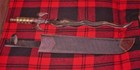 Vintage Coyote Cutlery Winged Dragon Double Bladed Sword Dagger Stainless Steel