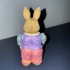 Vintage Bunny 5 1 2    Holding Basket Of Eggs