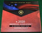 2020 American Innovation  1 Reverse Proof Coin  Connecticut