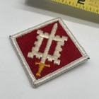 U s  Military Army18th Engineer Brigade Patch Insignia Full Color Merrowed