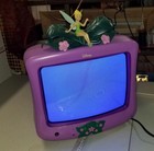 Disney Princess Tinker Bell 13  Cr Tv Vintage Tested Turns On No Remote 