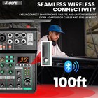 Wireless Karaoke Microphone System W  Mixer Bluetooth Usb W  Iphone Tablet