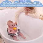 Baby Bath Seat For Babies 6 Months   Up Sitting Up With Temperature Alert soft C