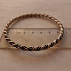 Ancient Rare Antique Silver Viking Twisted Bracelet  Amazing Very Stunning