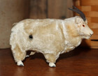Vintage Walking Wind-up Mountain Goat  Ram Tin Toy W key Japan  Mechanical Works
