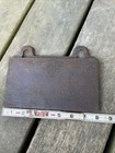 Vintage Cast Iron Wood Stove Heater Back Res  Lid Door Part 7 7 8   x 4 1 2   
