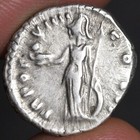 Marcus Aurelius Caesar Denarius 154ad Ancient Roman Empire Silver Coin Minerva