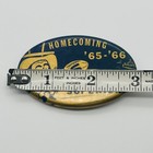 Vintage Homecoming Pin Button Uw Superior Wisconsin 1965-66  Gold Rush