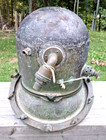 Yokohama Diving Divers Helmet Japanese Antique Scuba Metal Mask Vintage Japan 2