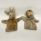 Lot Of 11 Vintage Mohair Hand Puppets By Character   Others Japan