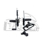 Honda Cbr 1000rr 2008 2009 2010 2011 Ergal Black Adjustable Cnc X Rear Footrests