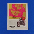1968 Kawasaki Avenger 350cc Motorcycle Color Print Ad Parnelli Jones Racer