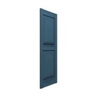 Mid America 00021431036 Standard Size Williamsburg Double Panel Vinyl Shutter   
