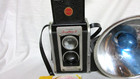 Vintage 1950s Kodak Duaflex Ii Camera W  Flash   Bulb   Manaul