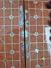 Chinese Huanghuali Carved Wood Chess Xiangqi Pearl Foldable Box Set Incomplete