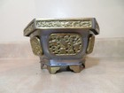 Vintage Antique Chinese Hong Kong Metal Jardiniere  Planter  Bonsai Container