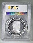 2019 Modified Proof  5 Silver Canadian Maple Leaf Pcgs Pr70 Fs Dual Flag Label