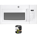 Ge 1 6 Cu  Ft  Over-the-range Microwave Oven White With 2 Year Extended Warranty