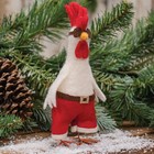 Felt Holiday Santa Chicken Critter Mouse Christmas Ornament Gift Farmhouse Decor