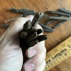 Vintage Mixed Lot Of Figures Steel Stamps