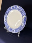 Vintage Hai Duong Vietnam Blue And White Porcelain Chinoiserie Plate Marked 10   