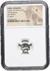 Celtic Gaul Sequani Ancient France  Julius Caesar 50 Bc Silver Pig Boar Coin Ngc