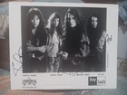 Stryper Fan Club Patch And 8 X 10 Photo    Black And White