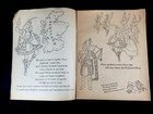 1950 Original Vintage Annie Laurie s Philco Story Coloring Book Uncolored