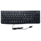 Logitech - K120 Full-size Wired Membrane Keyboard For Pc With Spill-resistan   