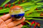 7 Chakra Bonded Sphere  Polished Stones  Healing Reiki Crystals
