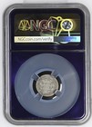 1857 Seated Liberty Half Dime H10c Ngc Genuine 90  Silver Coin In Purple Core