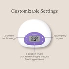 New Lansinoh Signature Pro Double Electric Breast Pump - White purple