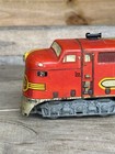 Marx O Gauge Antique Tin Toy Train Diesel Locomotive Santa Fe  21