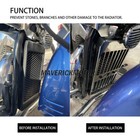 Radiator Cover Bezel Grille Protect Guard For Honda Vtx 1300 C rs t 2003-2009