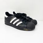 Adidas Mens Superstar Foundation B27140 Black Casual Shoes Sneakers Size 4